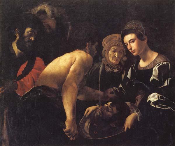 CARACCIOLO, Giovanni Battista Salome with the Head of John the Baptist